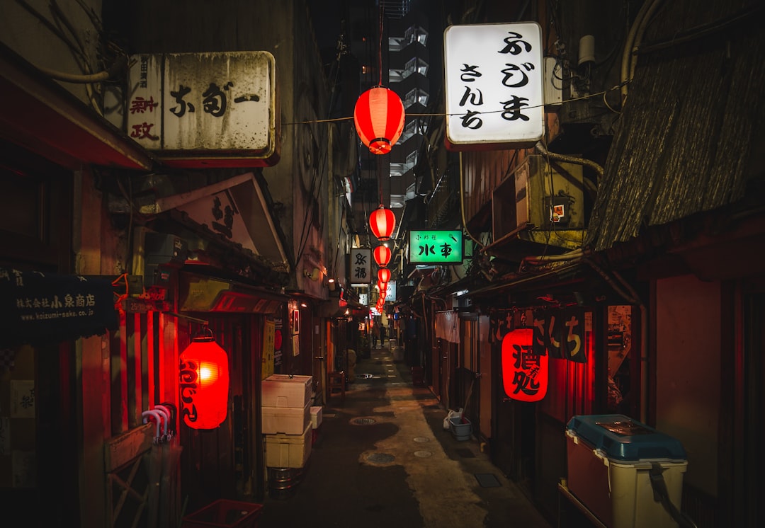 Tokyo tachinomi standing bar alley