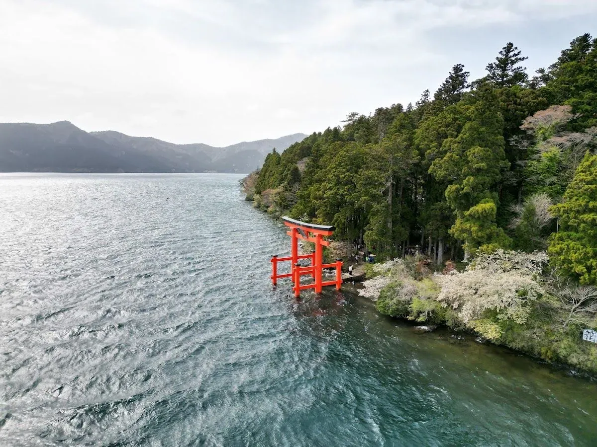 Hakone Shrine 1st Torii Gate 2
