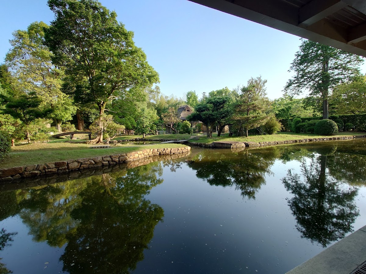 The Nara National Museum's Japanese Garden
