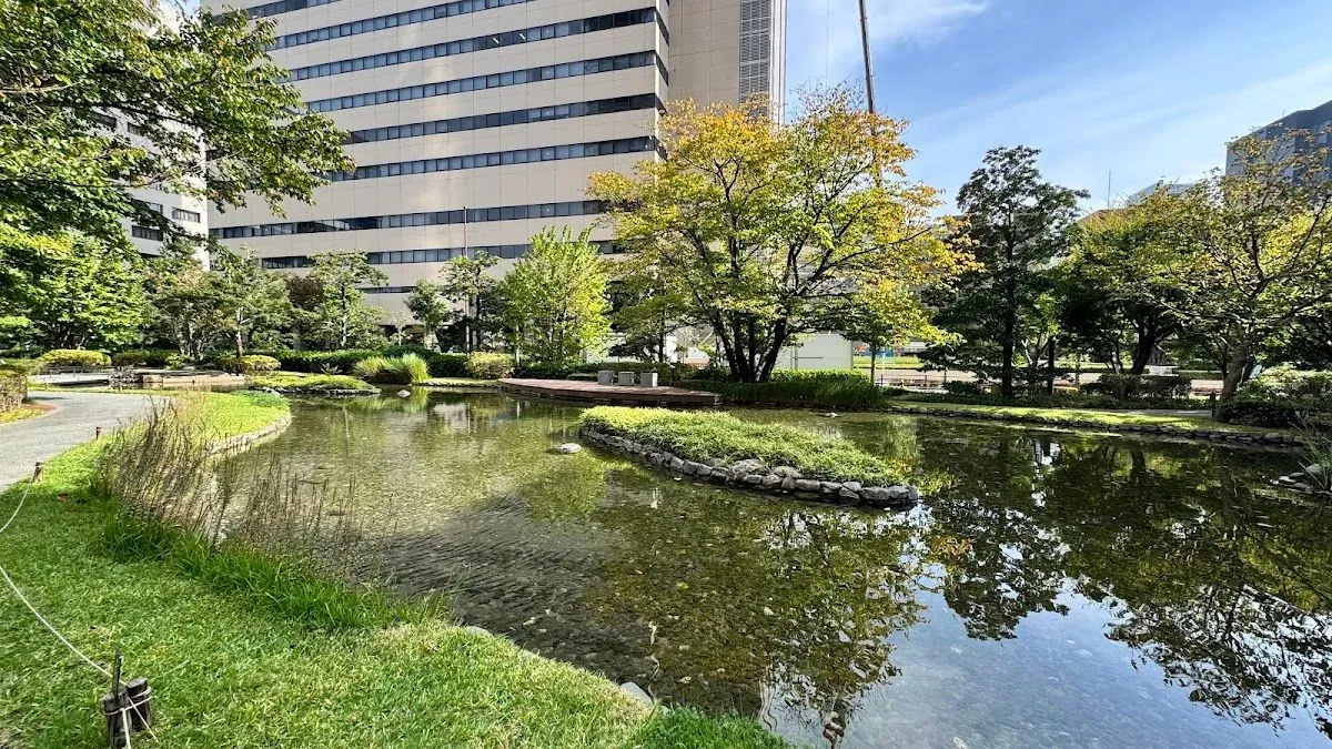 Walking Path with a Pond 3