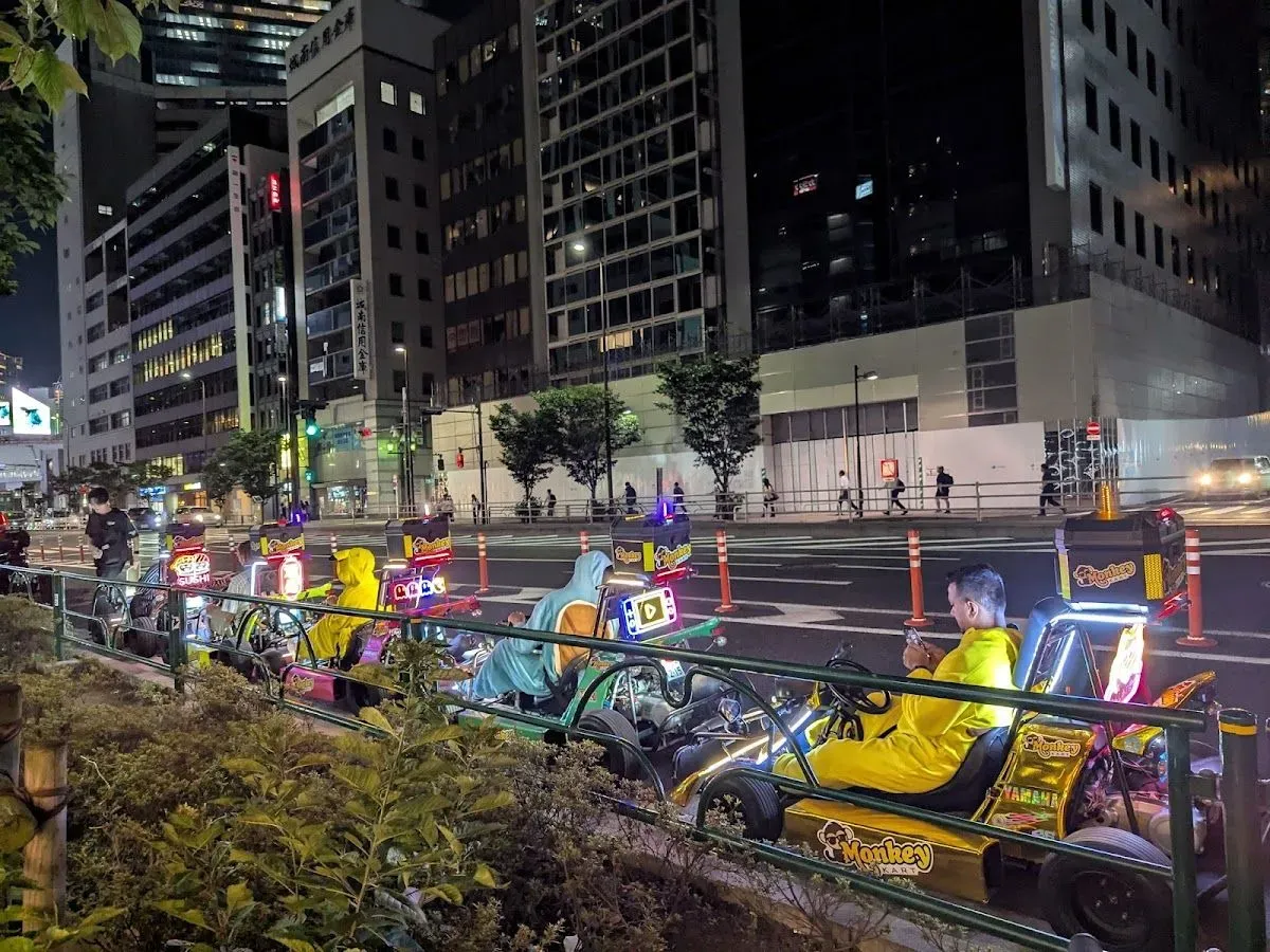 Monkey Adventure Kart Shibuya Shop 2 3