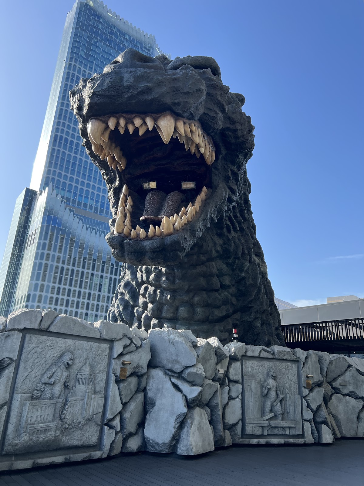 Godzilla Head 3