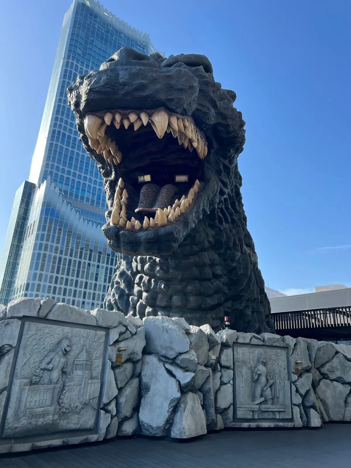Godzilla Head 3