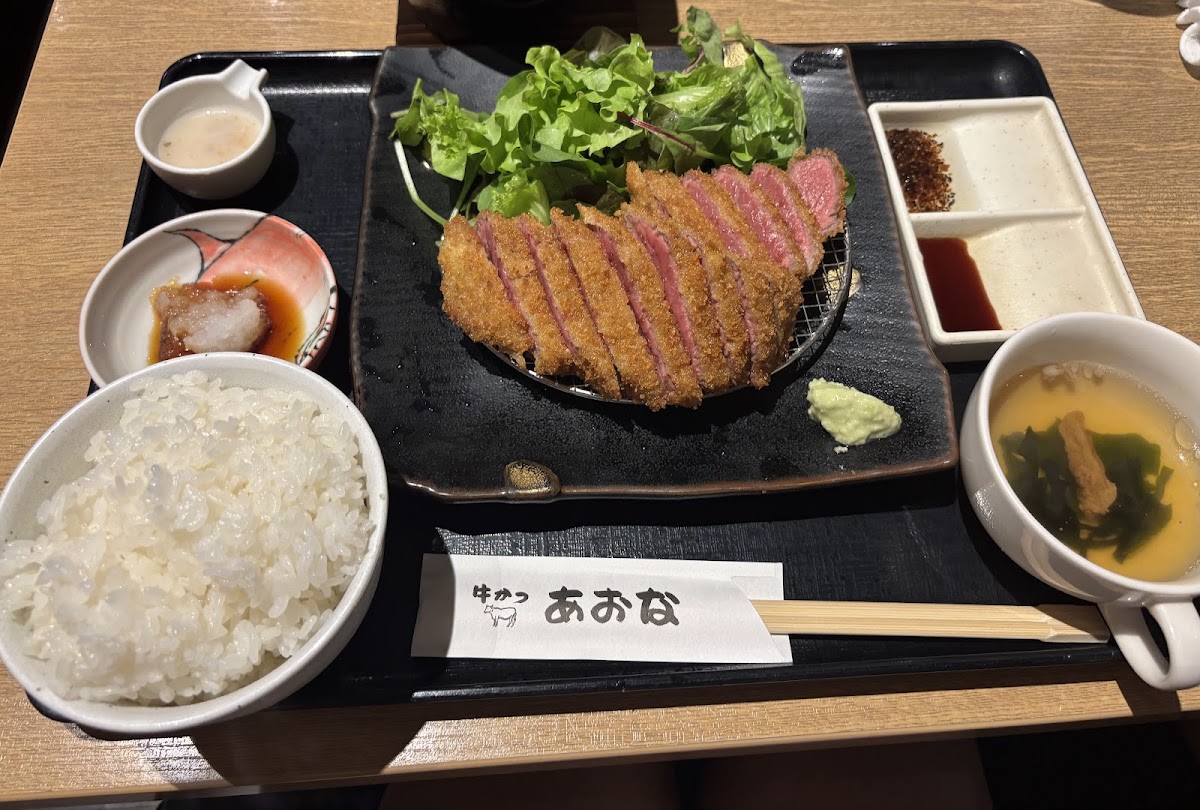 Wagyu & Tuna Cutlet AONA Shinjuku 3