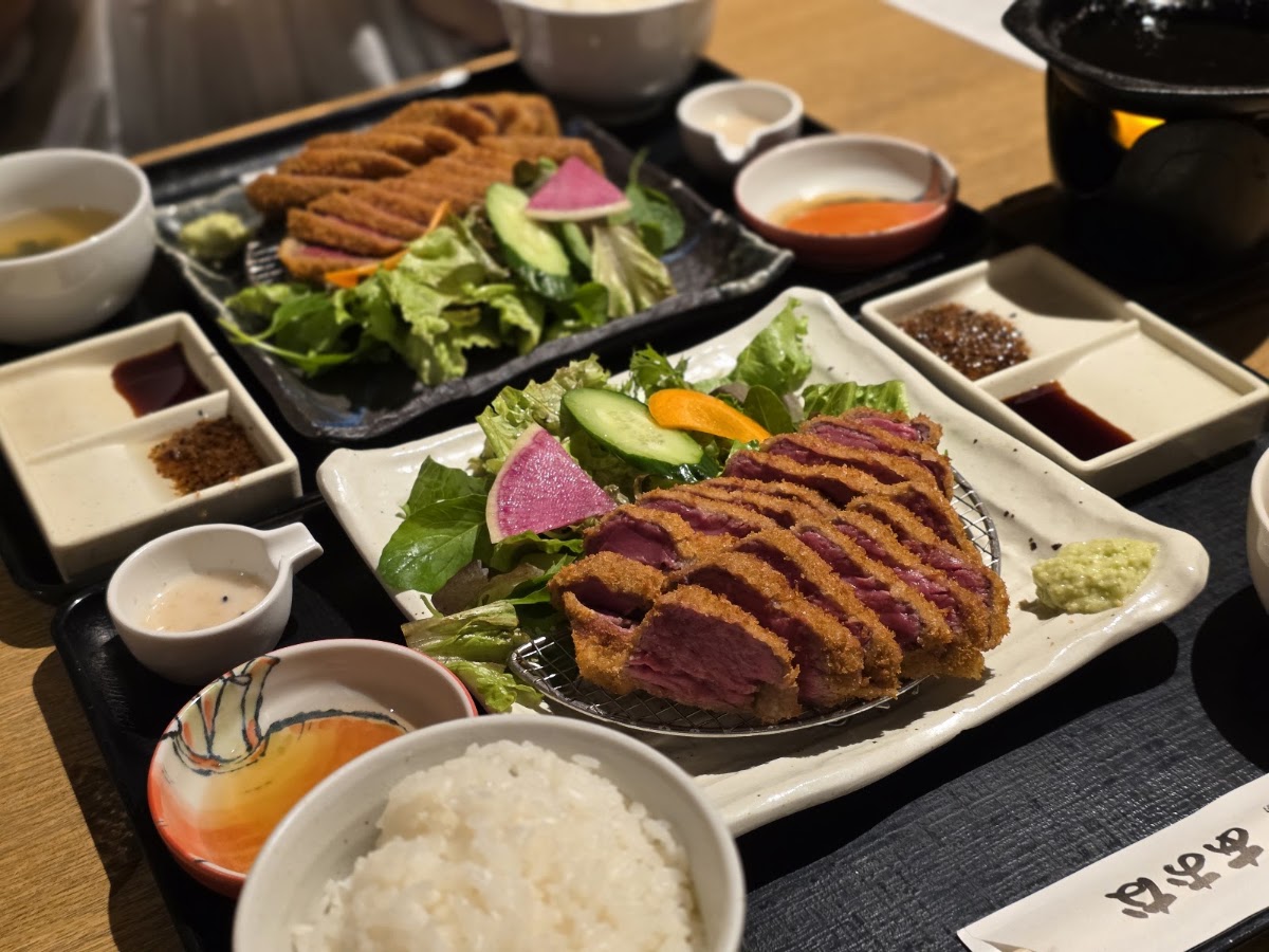 Wagyu Beef & Tuna Cutlet AONA Shinjuku 3