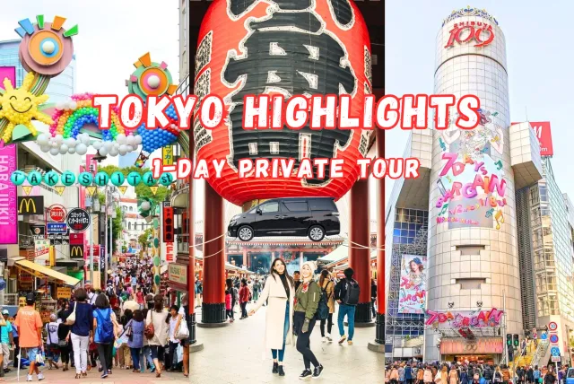 Tokyo Highlights - Shibuya + Harajuku + Asakusa